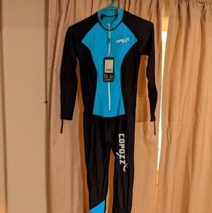 Rash guard uni suit for women size small
